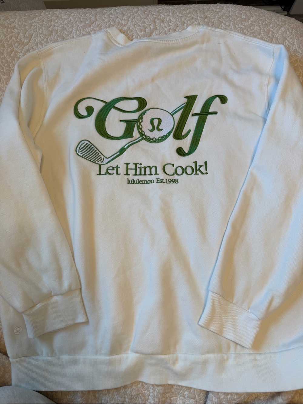 let him cook crewneck